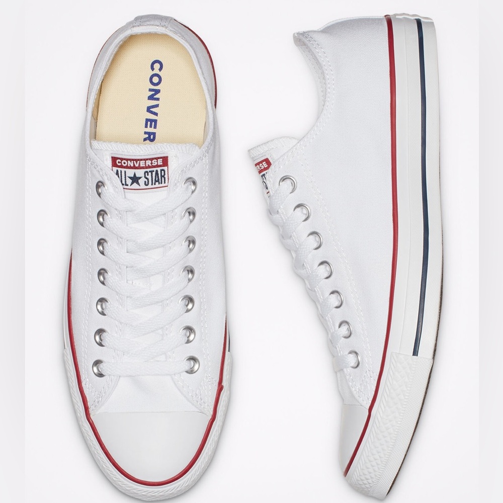White Converse Chuck Taylor All Star Sneakers